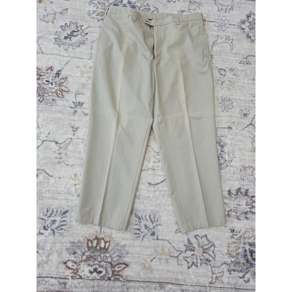 #491 Savane Motion Men's 38x29 100% Cotton beige chinos dress pants